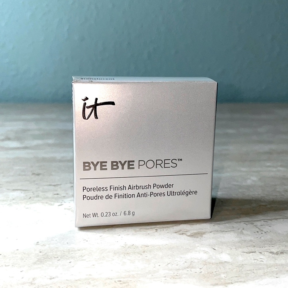 It cosmetics bye bye pores poreless finish airbrush powder translucent